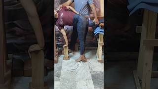 Parivartit ardha chandrasana by Iyengar metho🧘  Smile with yoga 🧘 [upl. by Paris]