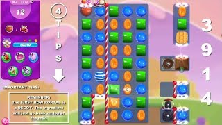 Candy Crush Saga 3914  HARD LEVEL  3Star ⭐⭐⭐  IMPORTANT TIPS INCLUDED [upl. by Fatma]