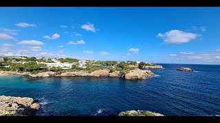 Cala Dor front line villa with sea access baxson [upl. by Camm]