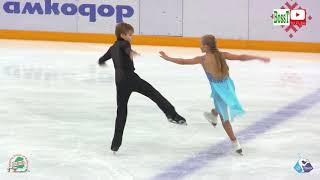 Evelina POKRASNETJEVA  Ilya MAKAROV  FD Ice Star 2019 Minsk [upl. by Adnalram786]