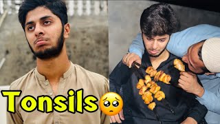 Myry ghly ma tonsils ban ghy 🥺 BBQ nahi kha paya duckybhai rajabfamily sheharmaindehat mrbeast [upl. by Ayik]