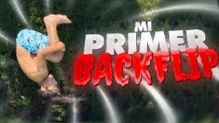 mi primer backflip [upl. by Oirasec413]