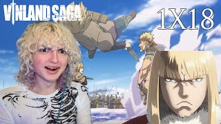 Thorfinn Vs Thorkell Vinland Saga Season 1 Episode 18 Reaction [upl. by Odlo345]