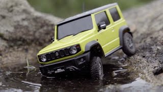 Kyosho MINIZ 4x4 Suzuki Jimny Sierra  Rocks cant stop me [upl. by Nicolais263]