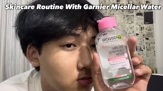 Skin care with Garnier micellar water [upl. by Adnirod]