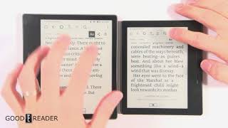 Amazon Kindle Oasis 2017 vs Oasis 2016  Comparison [upl. by Stanfill]