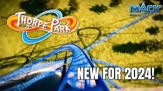 THORPE PARK Project Exodus POV NEW For 2024 [upl. by Akemal]