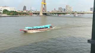 Breathtaking Boat Spotting Chao Phraya River  Bangkok Thailand [upl. by Ebsen461]