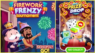 Monopoly Go Happy New Year in Advance🎇 PegE  Firework Frenzy Tournament Gameplay monopolygo [upl. by Stichter]