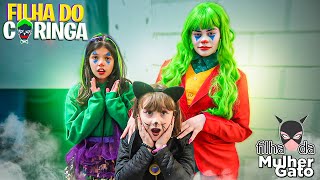 A LADY JOKER QUER ADOTAR A FILHA DA MULHER GATO E QUER DEIXAR ELA MALVADA PARA SEMPRE MINI VILÕES [upl. by Esinereb]