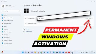 How To Activate Windows 10 amp 11 PERMANENTLY For Free [upl. by Nyladnewg]