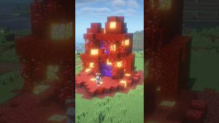 Nether Portal Build Hack Part 30 [upl. by Cadal]