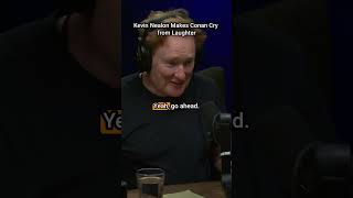 Kevin Nealon makes Conan cry from laughter podcast conanobrien conan conaf kevinnealon [upl. by Aihcrop]