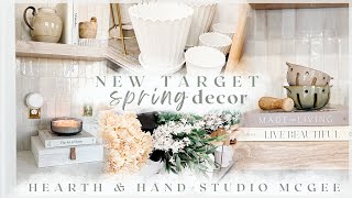 NEW 2024 DECOR AT TARGET hearth amp hand studio mcgee  threshold spring collections  shop with me [upl. by Esnahc]