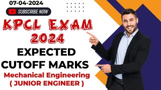 KPCL EXAM EXPECTED CUTOFF MARKS 2024  MECHANICAL ENG  JUNIOR ENGINEER  NOTIFICATION 201718 [upl. by Nylisoj]