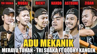 Adu Mekanik Merayu Tuhan Live Ngamen Tri Suaka Zidan Nando Astroni Mubai Ricky [upl. by Yhtuv]