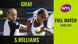 Stefanie Graf vs Serena Williams  Full Match  1999 Evert Cup Final [upl. by Oderf]