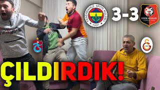 FANATİK TSLİ VE GSLİLER FENERBAHÇE MAÇINDA ÇILDIRDI   Fenerbahçe 3  3 Rennes Tepki [upl. by Gene]