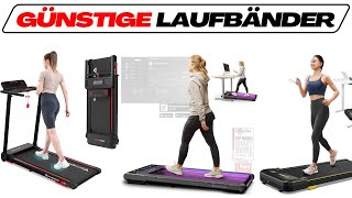 Günstige Laufbänder im TestVergleich 2024 TOP 3 🥇 Walking Pad Testsieger gut und günstig [upl. by Anirol]