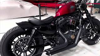 Harley Davidson 48 Test Ride amp Review 2017 Warrs Chelsea [upl. by Ardekan]