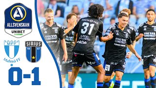 Höjdpunkter Malmö  Sirius 01 Allsvenskan [upl. by Shetrit]