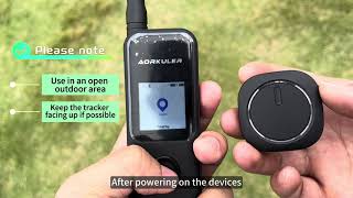 First Outdoor Test  Aorkuler Dog GPS Tracker Pro [upl. by Ahsit732]