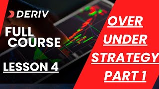 Deriv Full Course LESSON 4 OVER UNDER STRATEGY PART 1 [upl. by Nauqel857]