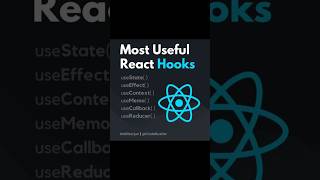 What Are The MOST Useful React Hooks feedshorts coding javascriptdev python [upl. by Ressay]