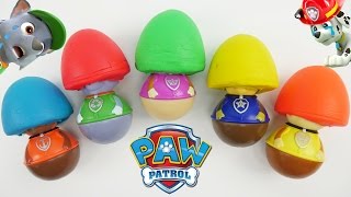 Paw patrol play doh head surprises [upl. by Neel]