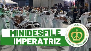 IMPERATRIZ 2025  MINIDESFILE NA CIDADE DO SAMBA [upl. by Repmek]