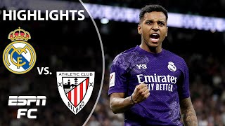 2️⃣ GOALS FOR RODRYGO ⚽ Real Madrid vs Athletic Club  LALIGA Highlights  ESPN FC [upl. by Eedia]