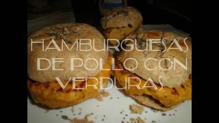 burguer de pollo con verduras monsieur cuisine plus Thermomix [upl. by Viccora577]