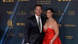 Sean Kanan and Michele Vega 2024 Daytime Emmy Awards Red Carpet [upl. by Umeh]