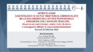 Antiriciclaggio casi patologici in cui può imbattersi il commercialista [upl. by Janine]