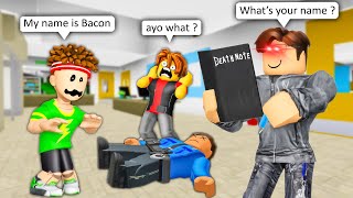 NEIGHBOR 3 DEATH NOTE 💣 ROBLOX Brookhaven 🏡RP  FUNNY MOMENTS [upl. by Thirzia]