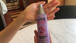 L’Oréal Paris Elvive Hyaluron Plump Moisture Plump Hair Serum for Dehydrated Review [upl. by Keeton]