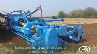 Potato Farming with Controlled Traffic Farming soil preparation to harvest and storage [upl. by Namso]