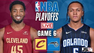 Cleveland Cavaliers vs Orlando Magic Game 6  NBA Live Scoreboard [upl. by Paschasia]