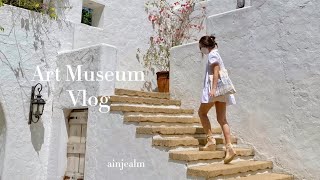 Pinto Art Museum Vlog  GRWM Lunch date [upl. by Ellehsar]