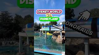 Disney World vs Disneyland MONORAIL 😵🚄 Disney Transportation Differences [upl. by Miner]