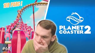 🎠Je suis ÉCLATÉ AU SOL à Planet Coaster 2 au niveau thématique ta peur [upl. by Thomajan704]