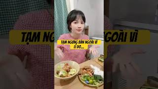 Tui tạm ngưng bán buổi trưa vì lí do… reviewdoan food anva mukbang [upl. by Kensell]