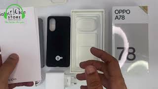 Unboxing OPPO A78 4G  فتح علبة OPPO A78 4G [upl. by Croner]