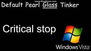 Windows Vista Theme Sounds Comparison Default Pearl Glass and Tinker [upl. by Wons]