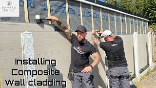 How To Install Composite Cladding  Easy Step By Step Guide [upl. by Arbed]