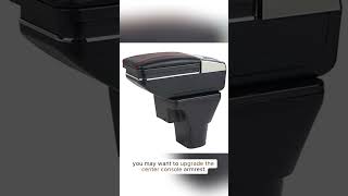 Black Color Leather Car Center Console Armrest Box Replacement for Hyundai Accent 2007 2008 2009 [upl. by Mintun]