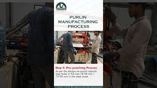 Purlin Manufacturing Process C PURLIN Z PURLIN U PURLIN L PURLIN HAT SECTION SS GUTTER SAGROD [upl. by Thane138]