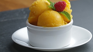 3Ingredient Mango Sorbet [upl. by Cutler]