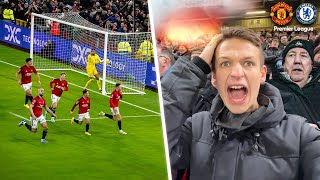 THE MOMENT MCTOMINAY SILENCES CHELSEA at OLD TRAFFORD [upl. by Whitaker]