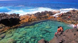 Queens Bath Kauai [upl. by Aihsei439]